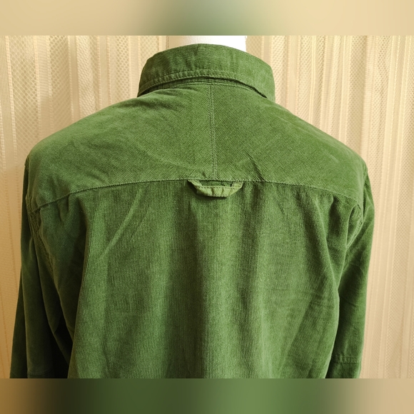 Snap Close Corduroy Shirt L - Picture 3 of 4